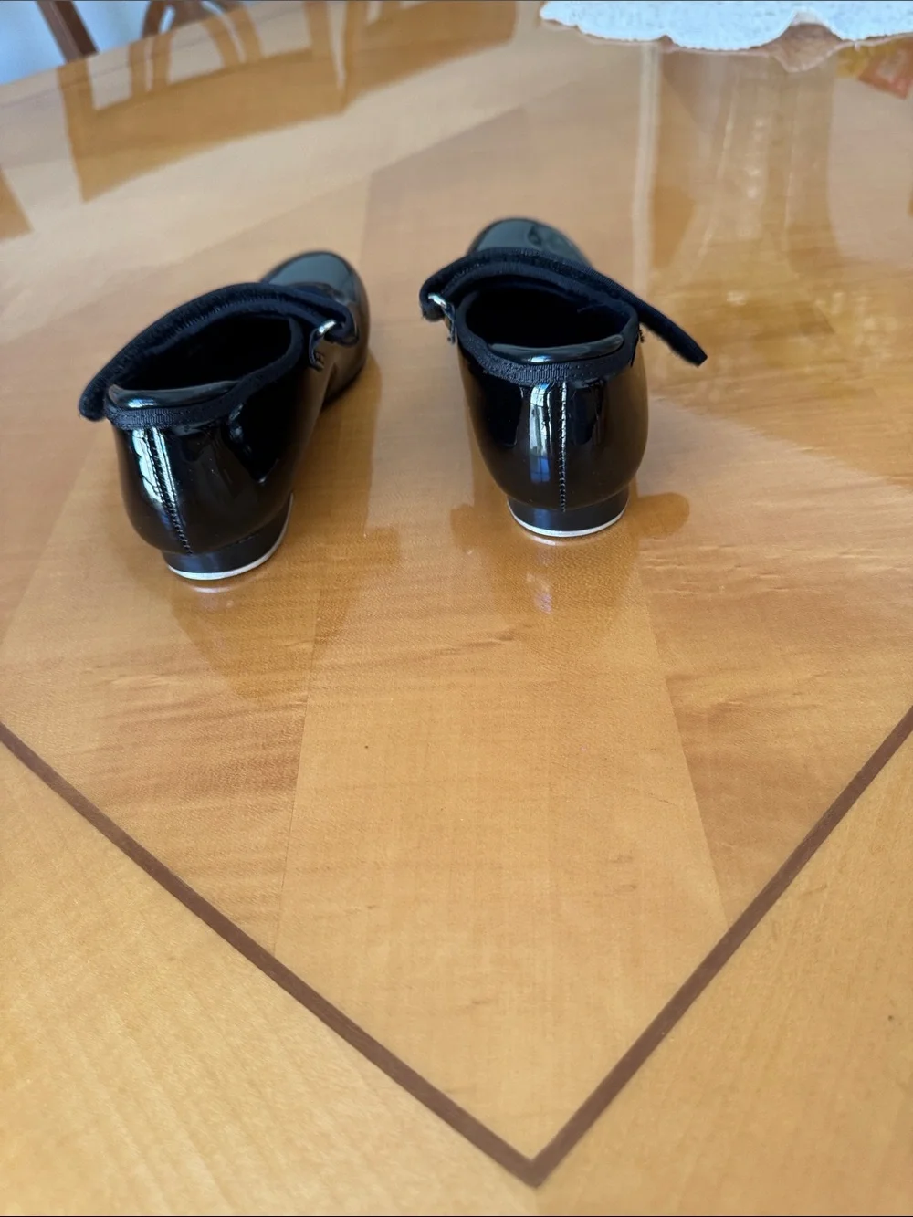 Girls Black Patent Mary Jane Dress Shoes size 13 c